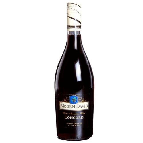 Mogen David Concord Sweet Red Wine 12% Abv - 75cl By 6
