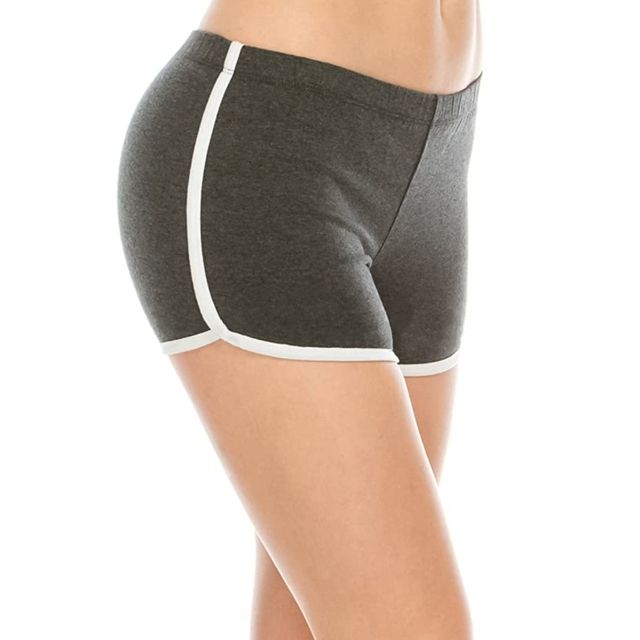 U-Shot Women Gym Leggings Yoga-Shorts Workout Vital Grey_S