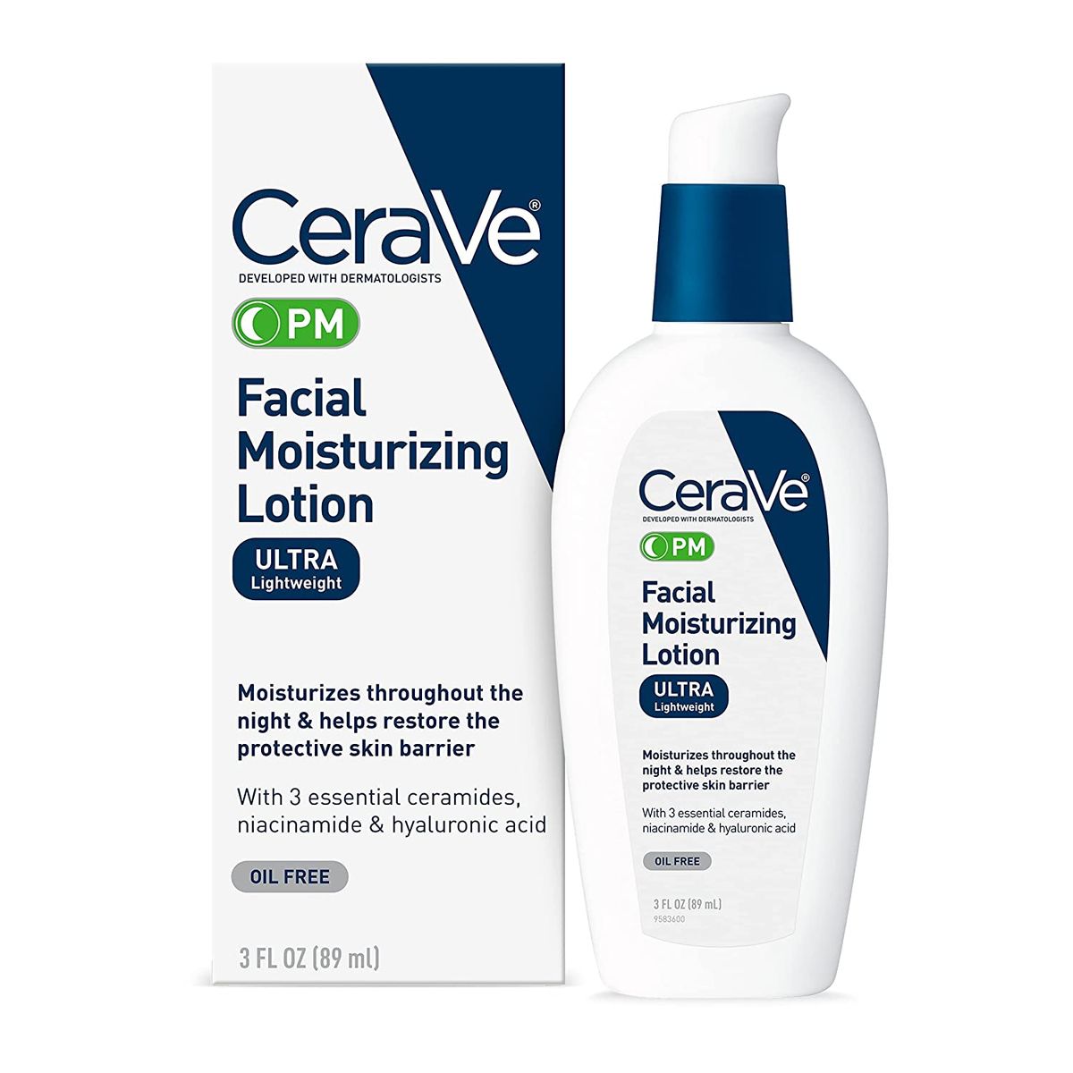 PM Facial Moisturizing Lotion 3 FL OZ/ 89ml