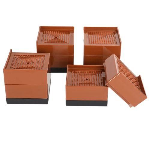 4 Pcs Foot Pad Furniture Base Frame Adjustable
