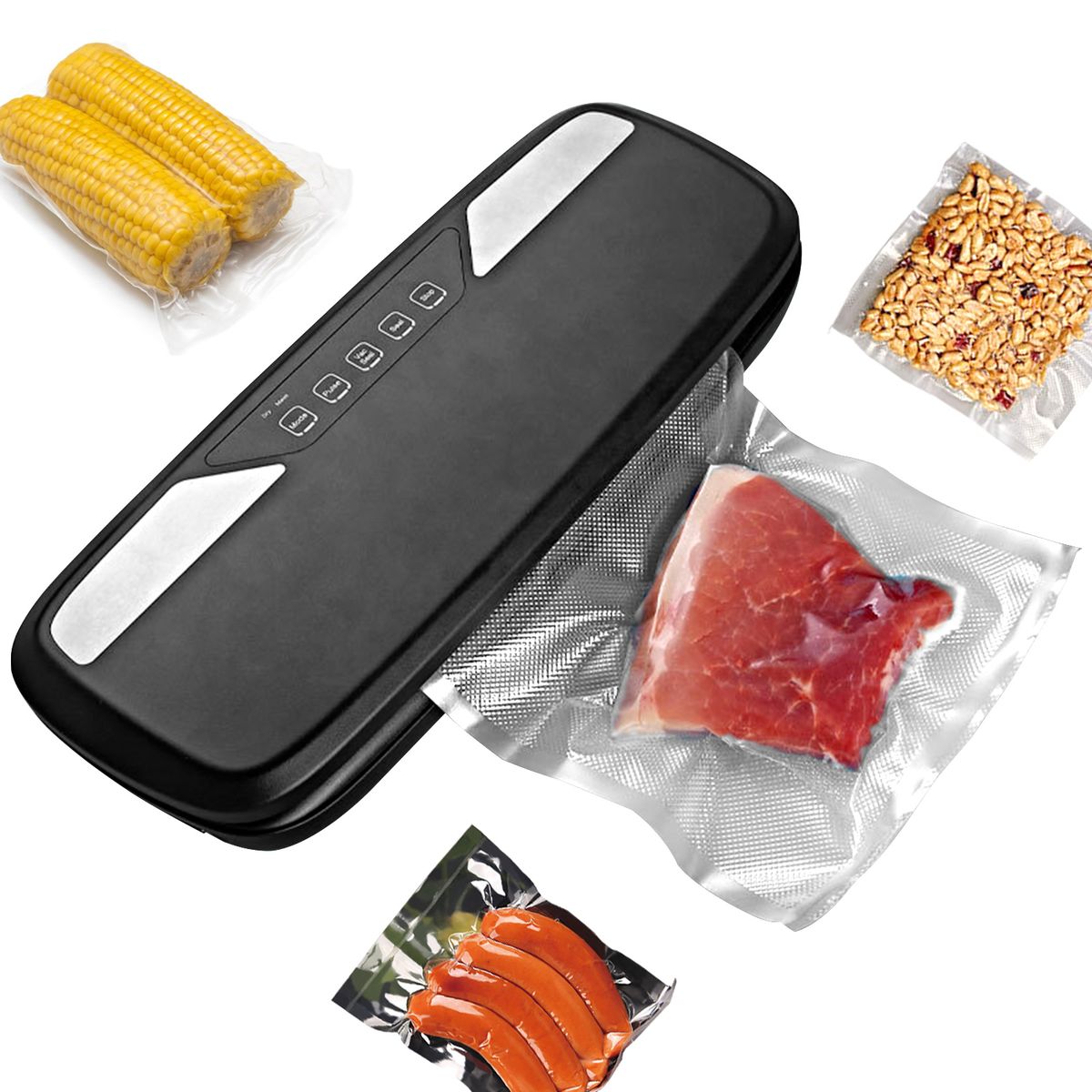 Automatic Vacuum Sealer Machine For Dry And Wet Food