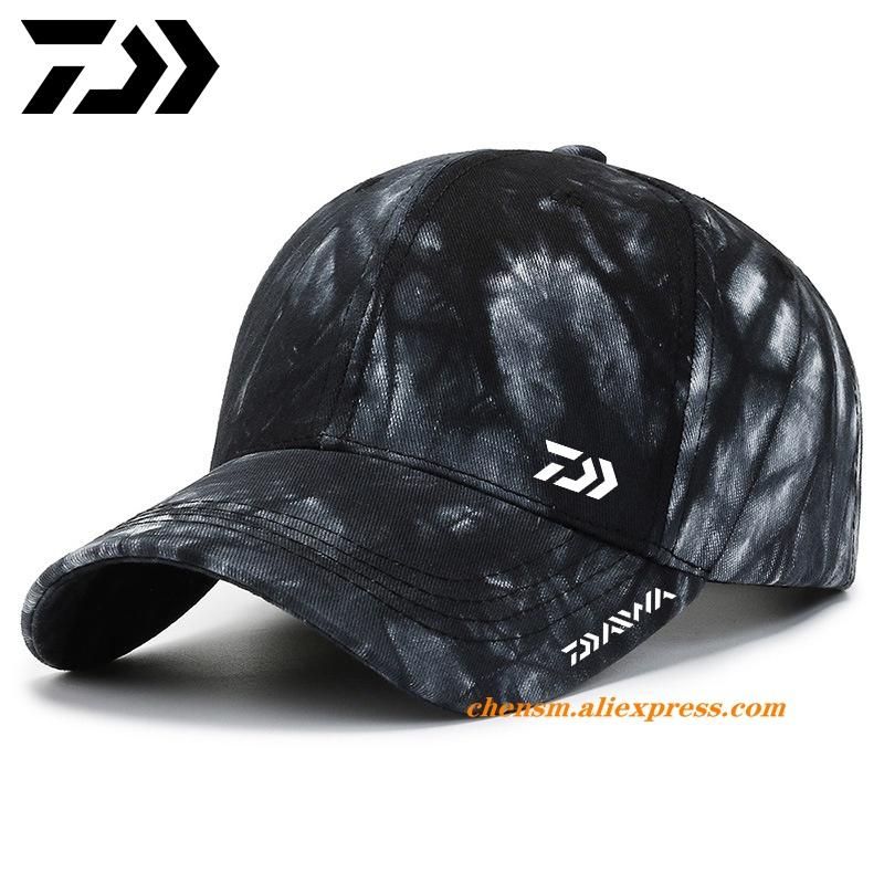 2023 Daiwa Summer Fishing Quick Dry Sunshade Cap for Men Outdoor Sport Baseball Fishermen Hat Couple Hiking Hat Men's Sports Cap