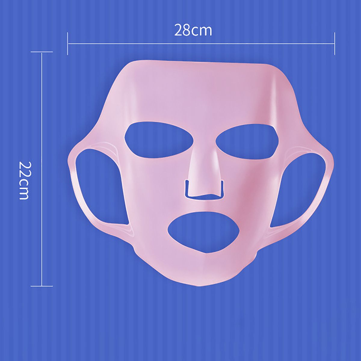Silicone Mask Face Women Skin Care Tool Hanging Ear Face Mask  Sheet Reusable Lifting Anti Wrinkle Firming Ear Fixed Tools ACU