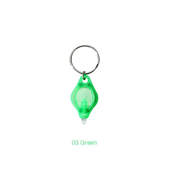 LED Keychain UV Flashlight 395nm UV Light/Green Light/Red