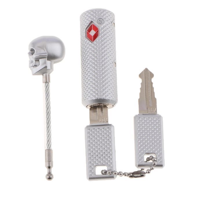 2X TSA Approved Luggage Locks With Key For Travel -Lock W/ Keys 2 Pack