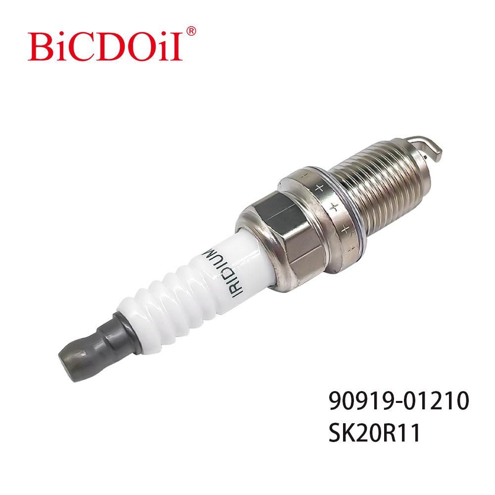 4/6pcs 90919-01210 SK20R11 Iridium Spark Plug For Toyota Camry Lexus 4.7L/V 8 Scion RAV4 Tundra SK20R-11 9091901210
