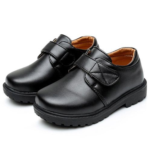Boy's Leather Oxford School Uniform Dress Outdoor Shoes 26-40