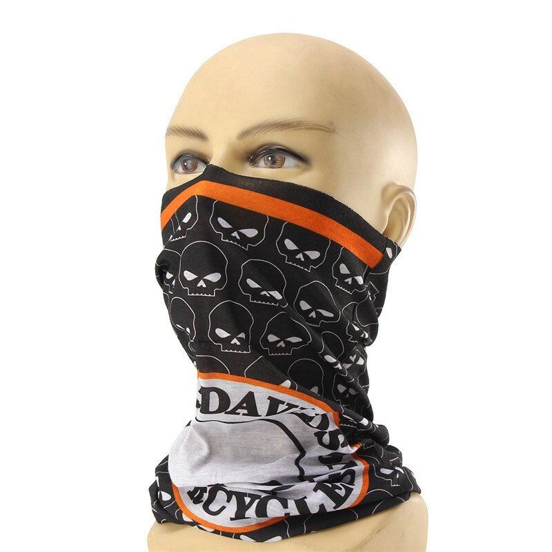 New Hot Multi Use Scarf Snood Neck Head Wear Bandanas Tube Snood Cap Warmer 119# Black