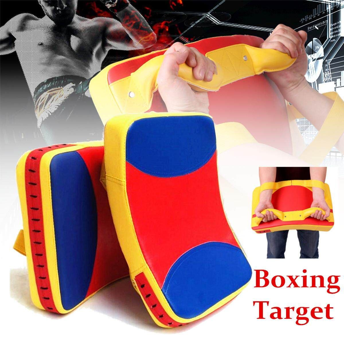 Large Muay Thai Karate MMA Taekwondo Boxing Target Focus Kick Punch Shield Pad # L Large