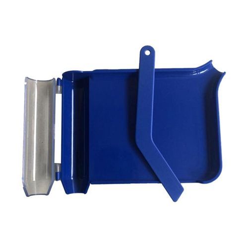 Blue  Counting Tray & Spatula Clear  Durable Essential