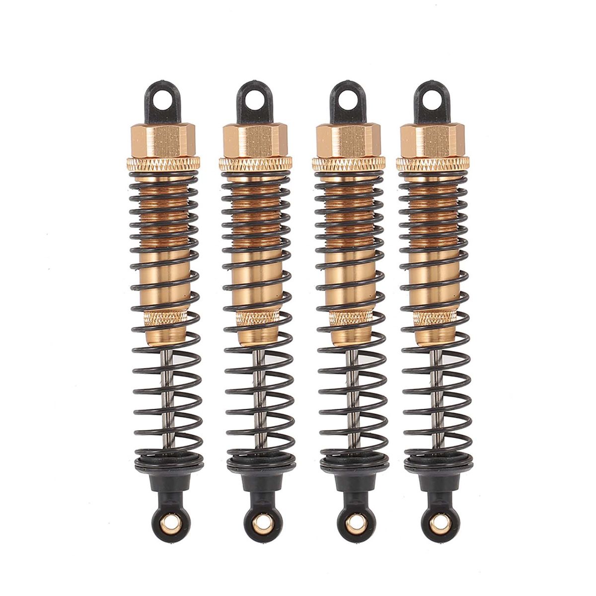4pcs RC Car Parts 100mm Metal Shock Absorber Damper