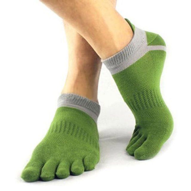 -Winter -Socks -1pairs -38-43 -Outdoor -Men\'s -Toe Green