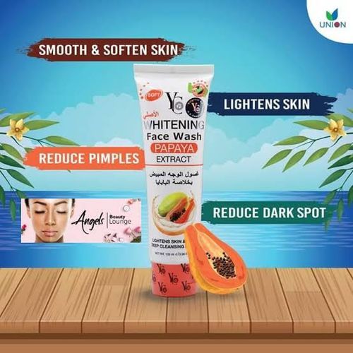 Whitening Papaya Face Wash For Facial Glow & Deep Cleanse