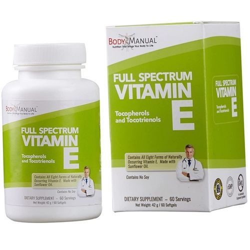 Vitamin E As Nature Intended Contains All Four Alpha, Beta, Gamma, Delta Tocopherols & Tocotrienols