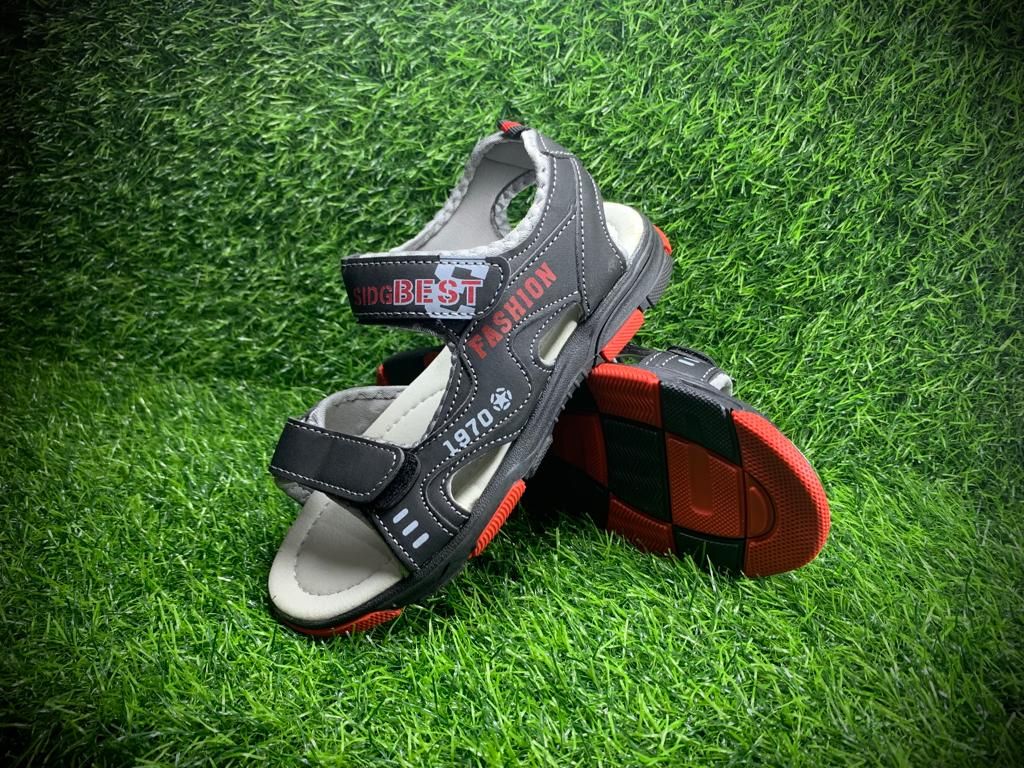 Boys Casual Leather Sport Sandal
