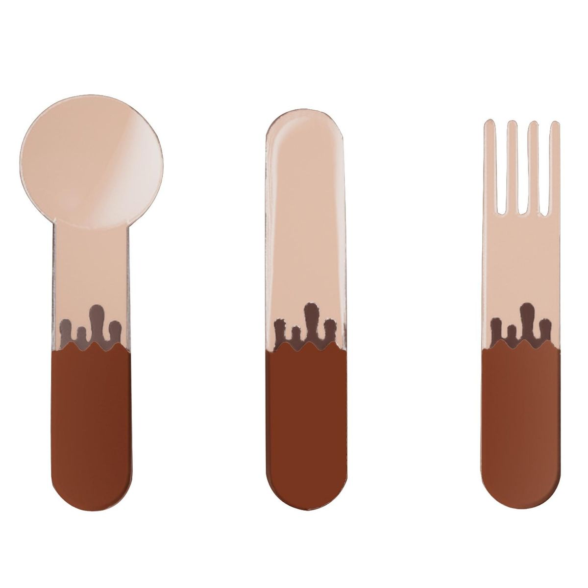 Versatile Dessert Spoons Versatile Food-grade Spoon Set for Home Coffee