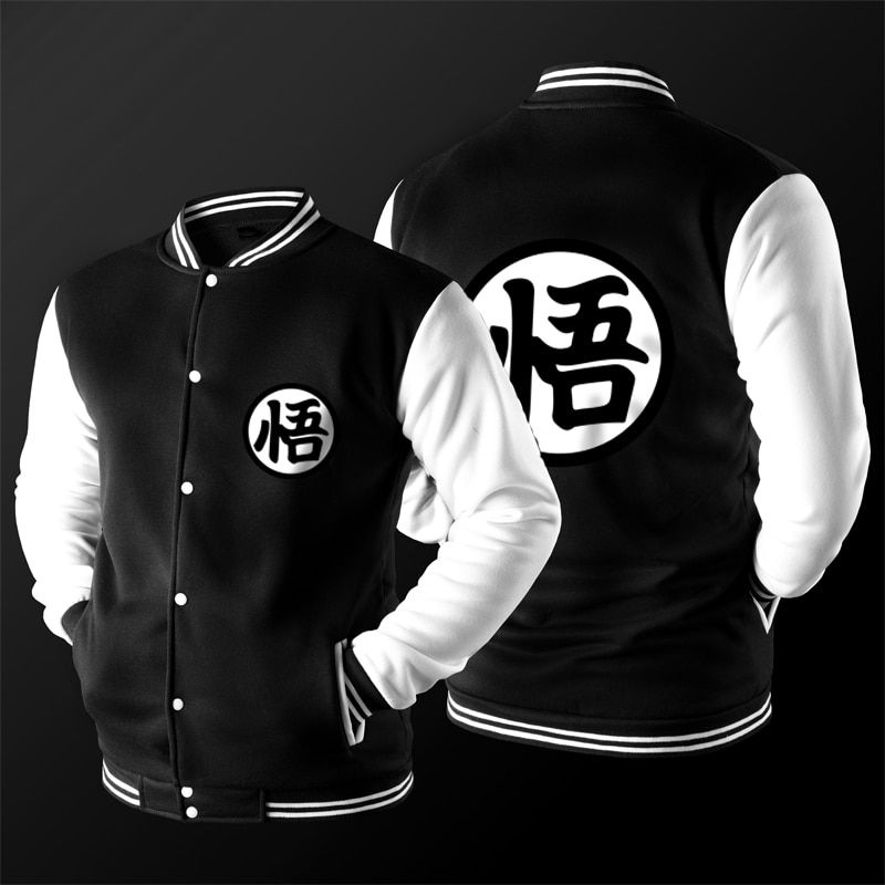 Japanese Anime    Varsity Jacket Autumn Casual Sweatshirt Hoodie Coat Jacket Brand Baseball Jacket