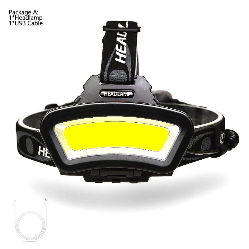 10000LM USB Rechargeable LED Headlight 200m Long Lighting