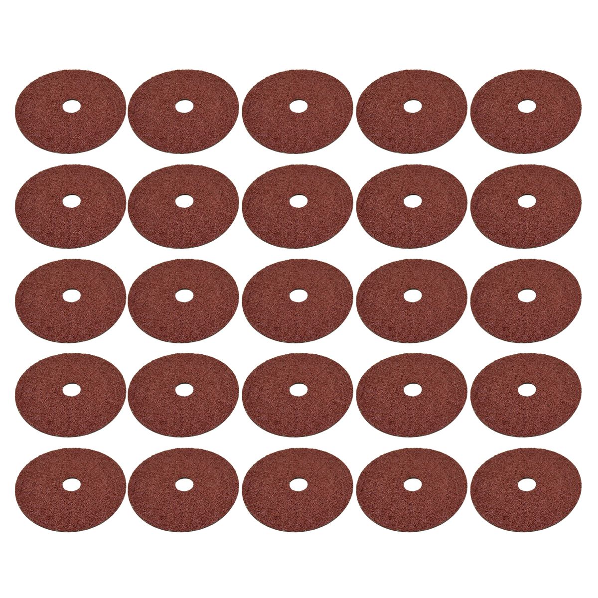 25PCS Resin Fiber Grinding   Sanding Discs 7'' X 7/8'', 36