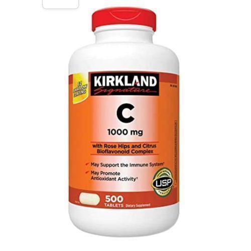 Vitamin C 1000 Mg With Rosehip And Citrus Bioflavonoid Complex 500 Tablets