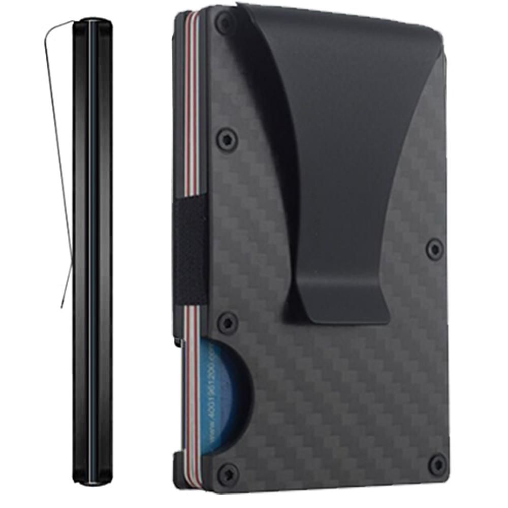 Minimalist Slim Wallet For Men R.F.I.D Blocking Front Pocket