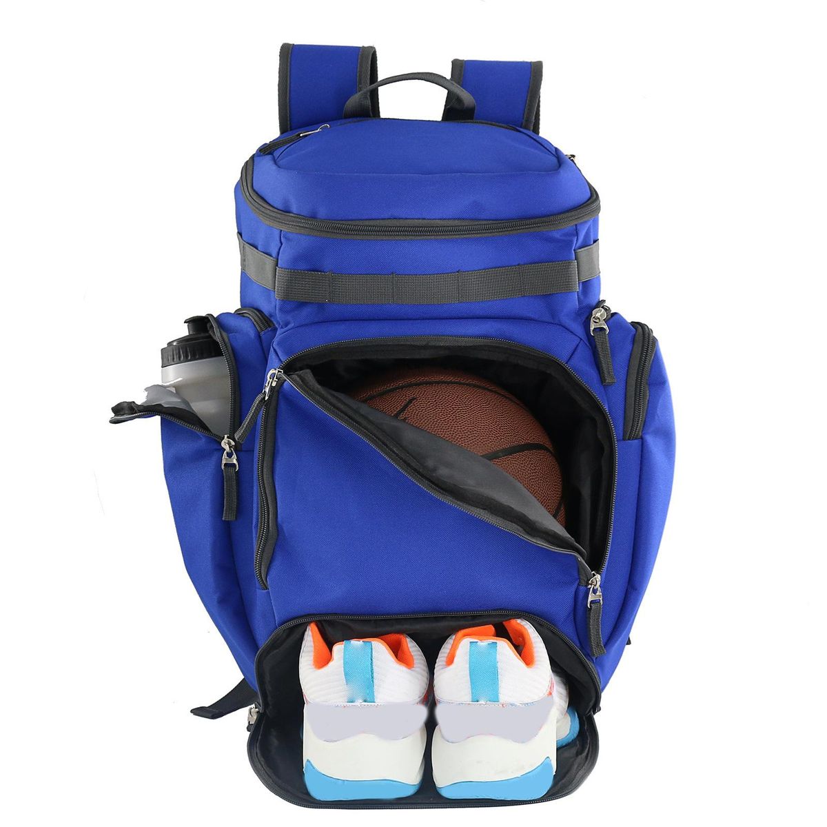 Basketball Backpack Bag  Antirip Fabrics Multi Purpose Blue