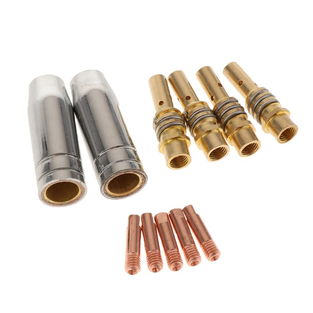 11 Pieces 15AK Cutting Consumables MIG Welding Tips
