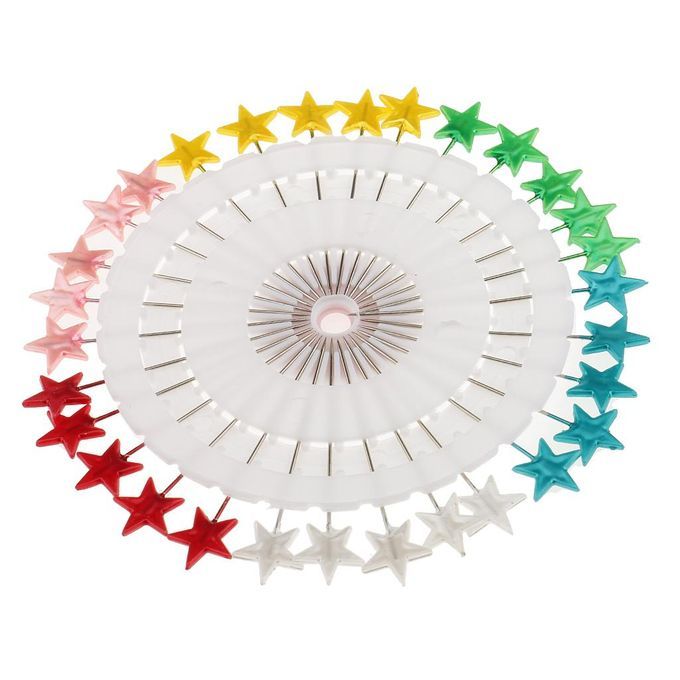 30pcs Multicolor Hijab Shawl Pins Safety Pins Tailor Sewing Pins Star