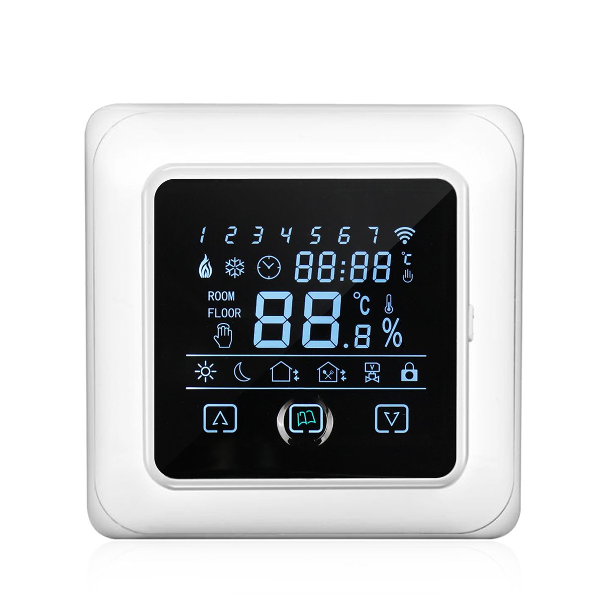 16A Household Programmable Thermostat With WIFI Electric