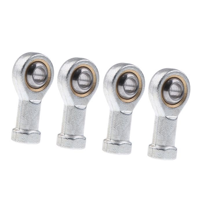 4xM8 8mm Male Thread Shape Ball Joint Rod Oscillating Bearing Bolt