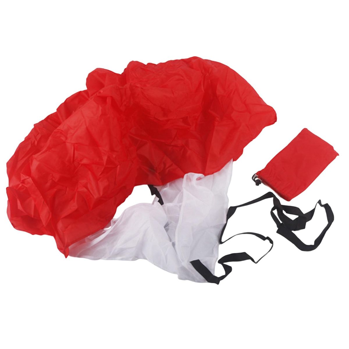 Drag Umbrella Soccer Speed Strength Parachute Red