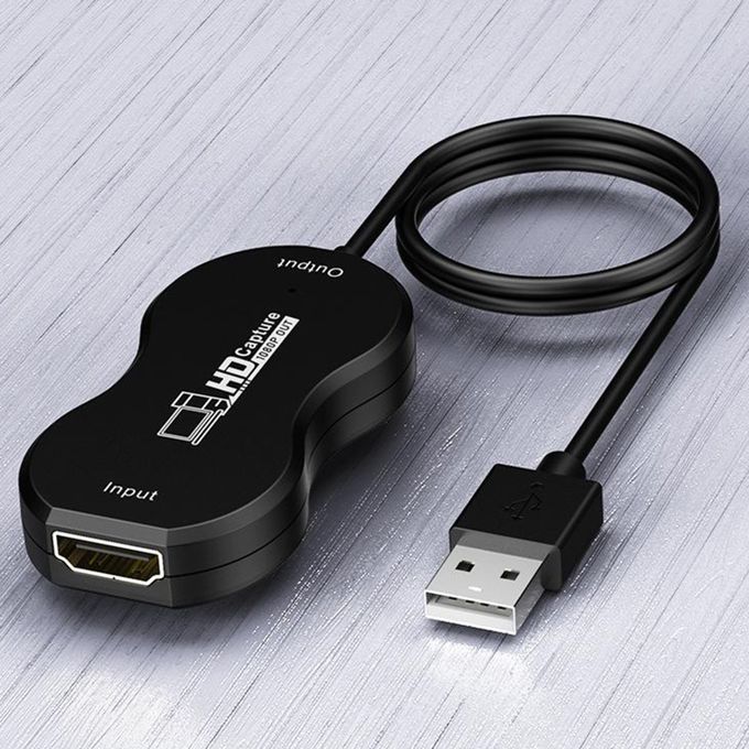 USB 2.0 HD Recording Video Capture Card For Broadcast Live Record Game