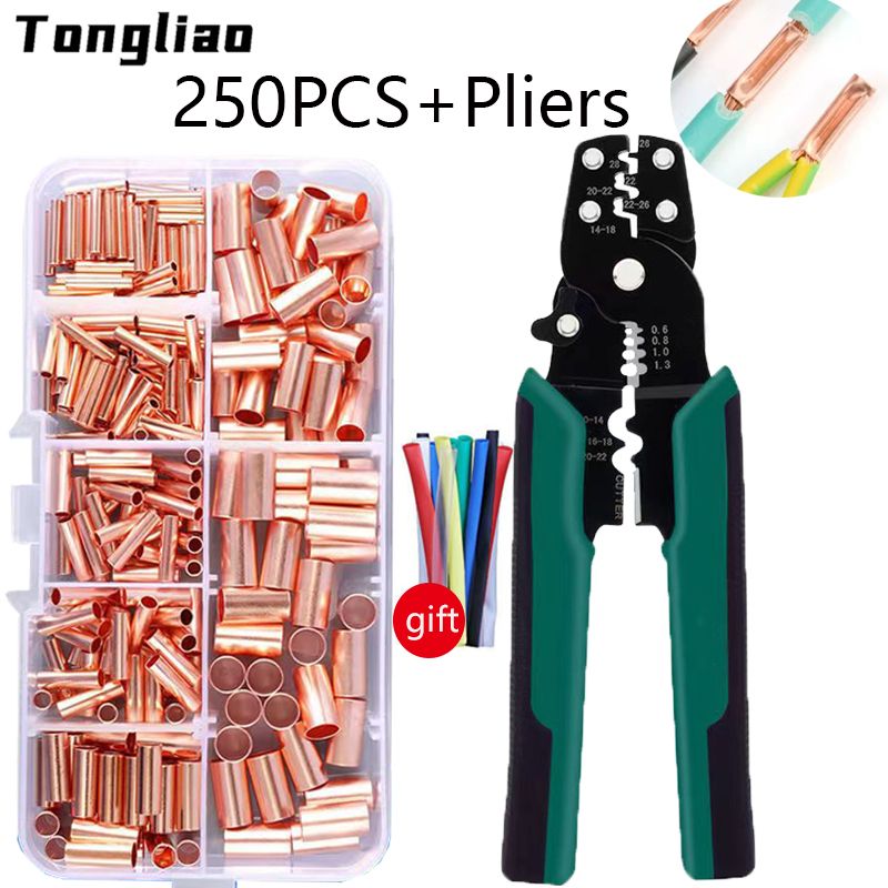 Multi-function Mini Electric Terminal Crimping Pliers With Wire Stripping Cutting Hand Crimping Tool Multiple Connector Kits