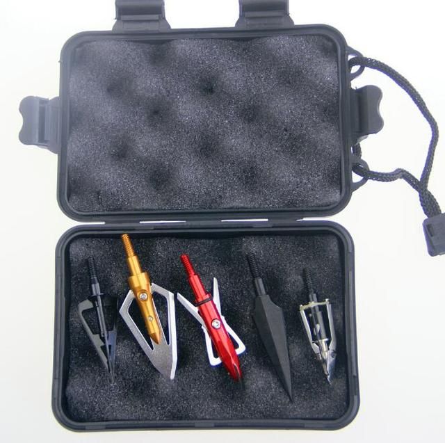 Archery Arrow Heads Case Plastic Tool Box Storage