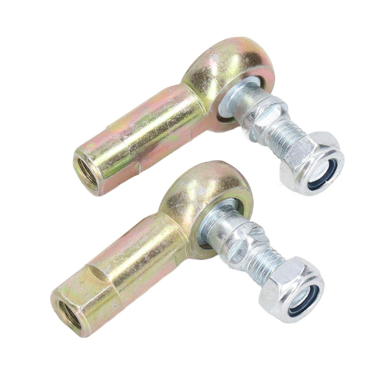 Ball Joint Tie Rod End Abrasion Resistant Universal Steel Alloy for 110cc Quad Dirt Bike ATV Go Kart