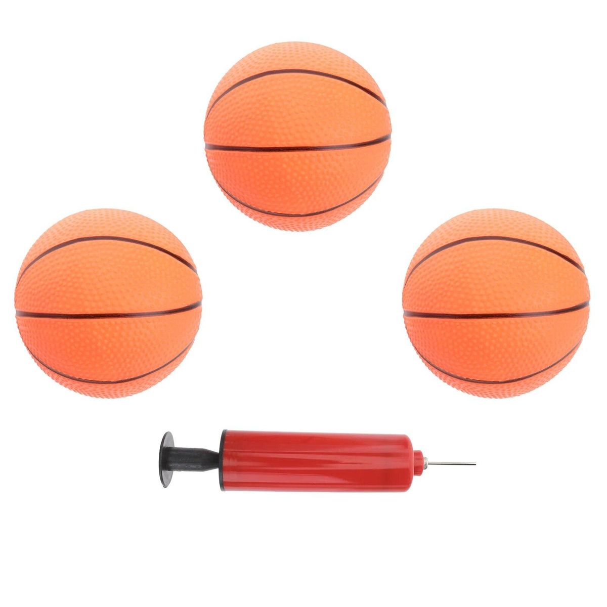 4 Pcs Outdoor Toys Toddler Kids Ball 10cm Indoor Sports Mini Bouncy Basketball Inflatable