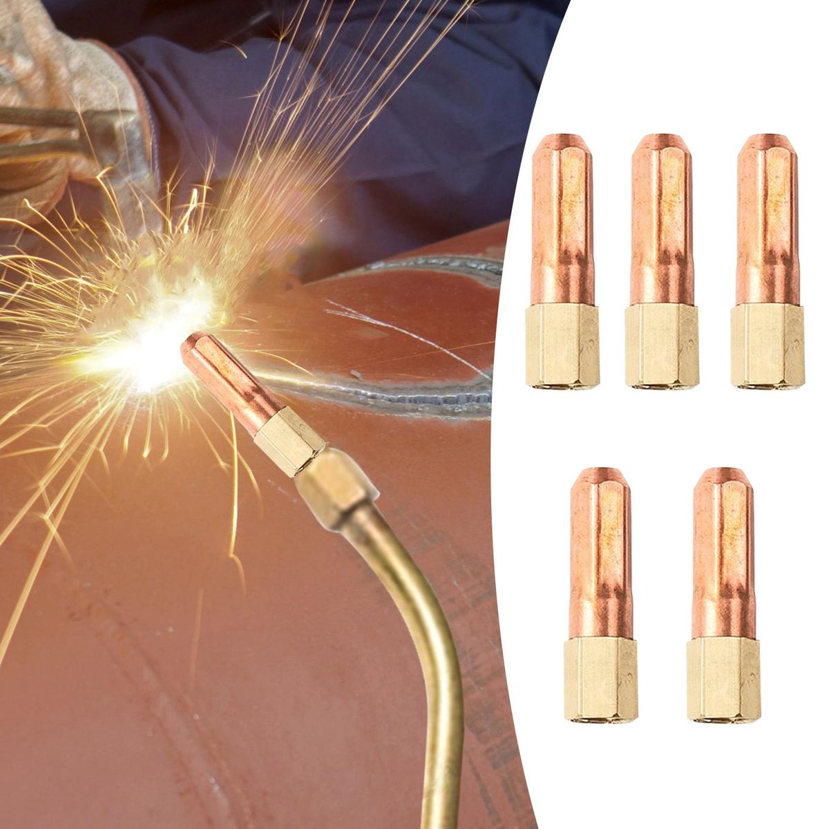 H01 Copper Tips Nozzle Heavy Duty Contact