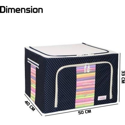 Blushbees Wardrobe Organizer/ Storage Box With Zip