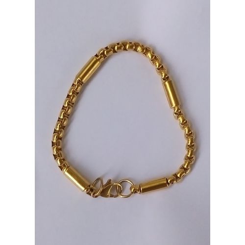 Cuban Link Hand Chain Gold
