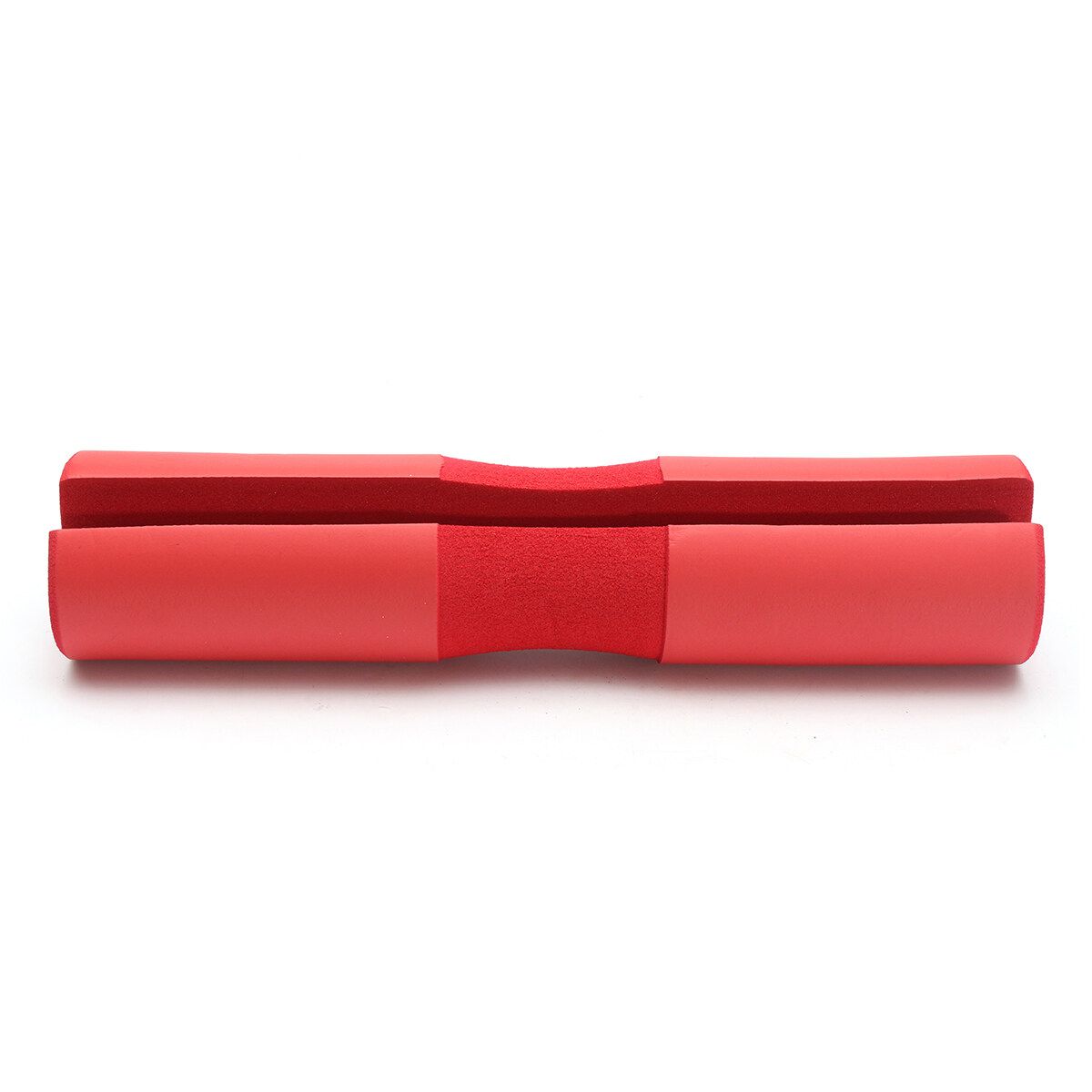 Foam Padded Barbell Bar Cover Pad Weight Lifting Shoulder Blue NEW Red (red)