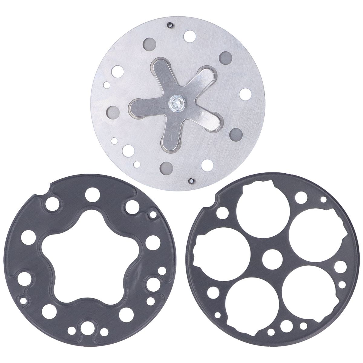 3PCS/Set Car Compressor Vae Plate Embly Metal Replacement