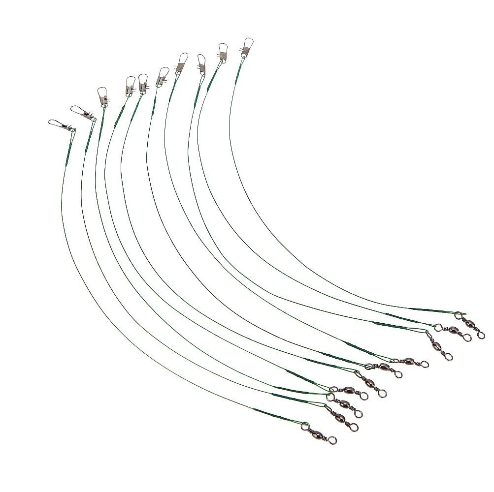 10Pcs Fishing Wire Leaders Fishing Accessory