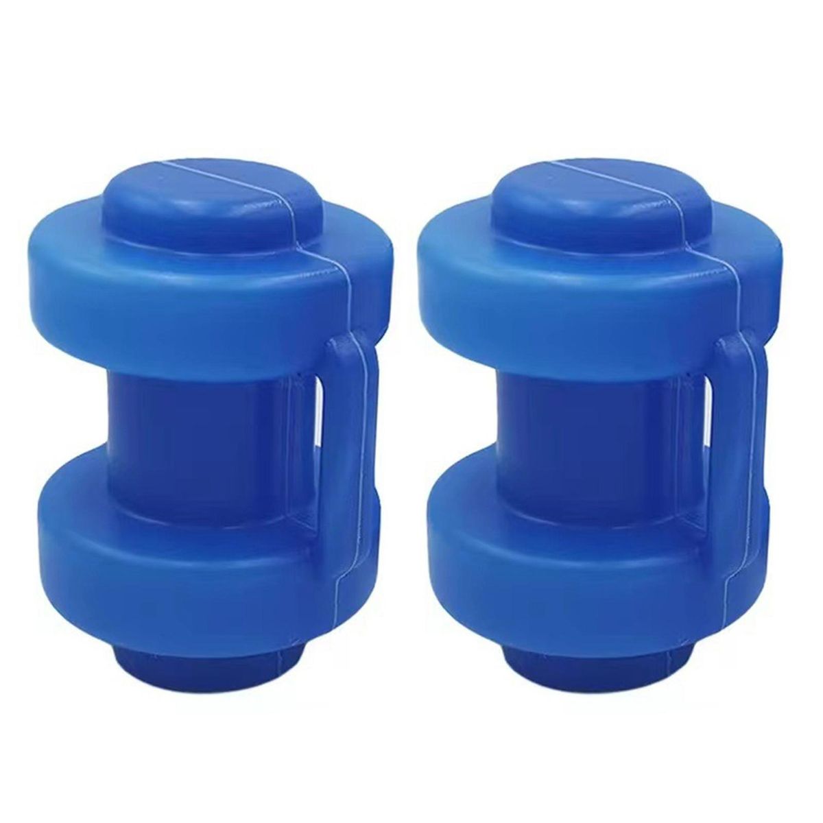 2Pcs Trampoline Cover Easy Installation Trampoline Cover Blue