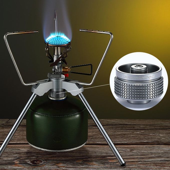 Outdoor Camping Stove Gas Adapter Cylinder Valve Propane Gas Adapter