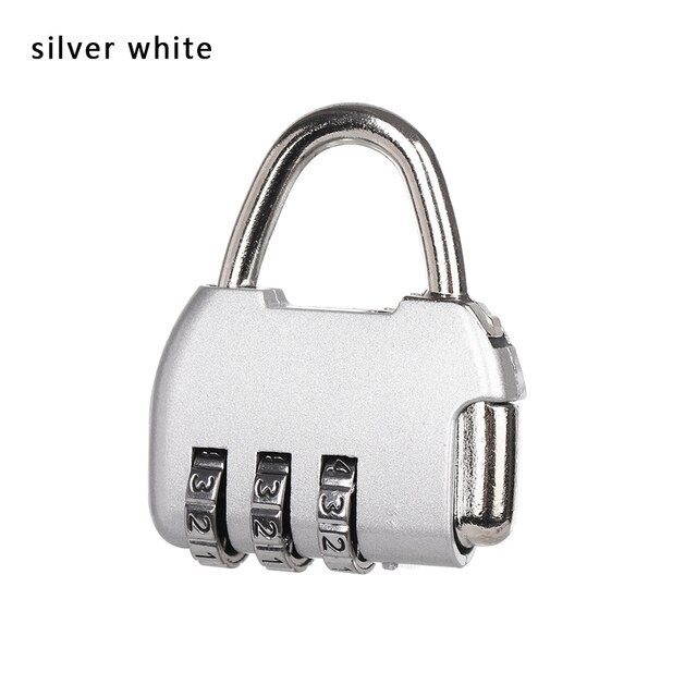 10Types Security 3/4 Digit Combination Padlock