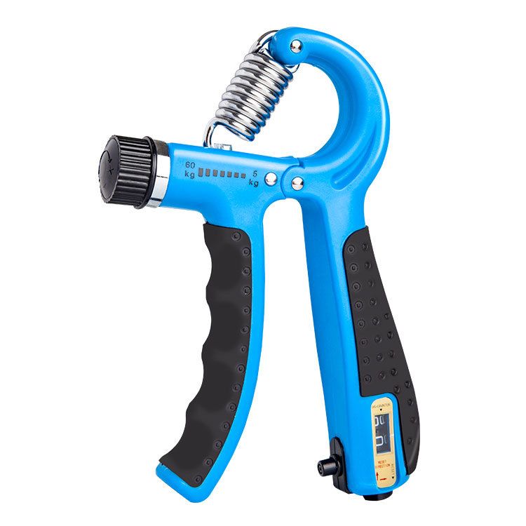 5-60Kg Adjustable Heavy Gripper Fitness Hand Exerciser Grip Wrist Training Increase-Blue