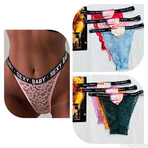 Sexy Baby Lace Ladies Underwear Pants 6 In 1 Pack