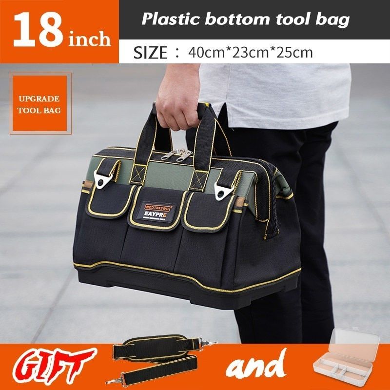 Tool Bag Electrician Tools Carpentry Hardware Repair Portable Storage Organizers Box Work Spanner Toolbox Kitbag Big Toolkit