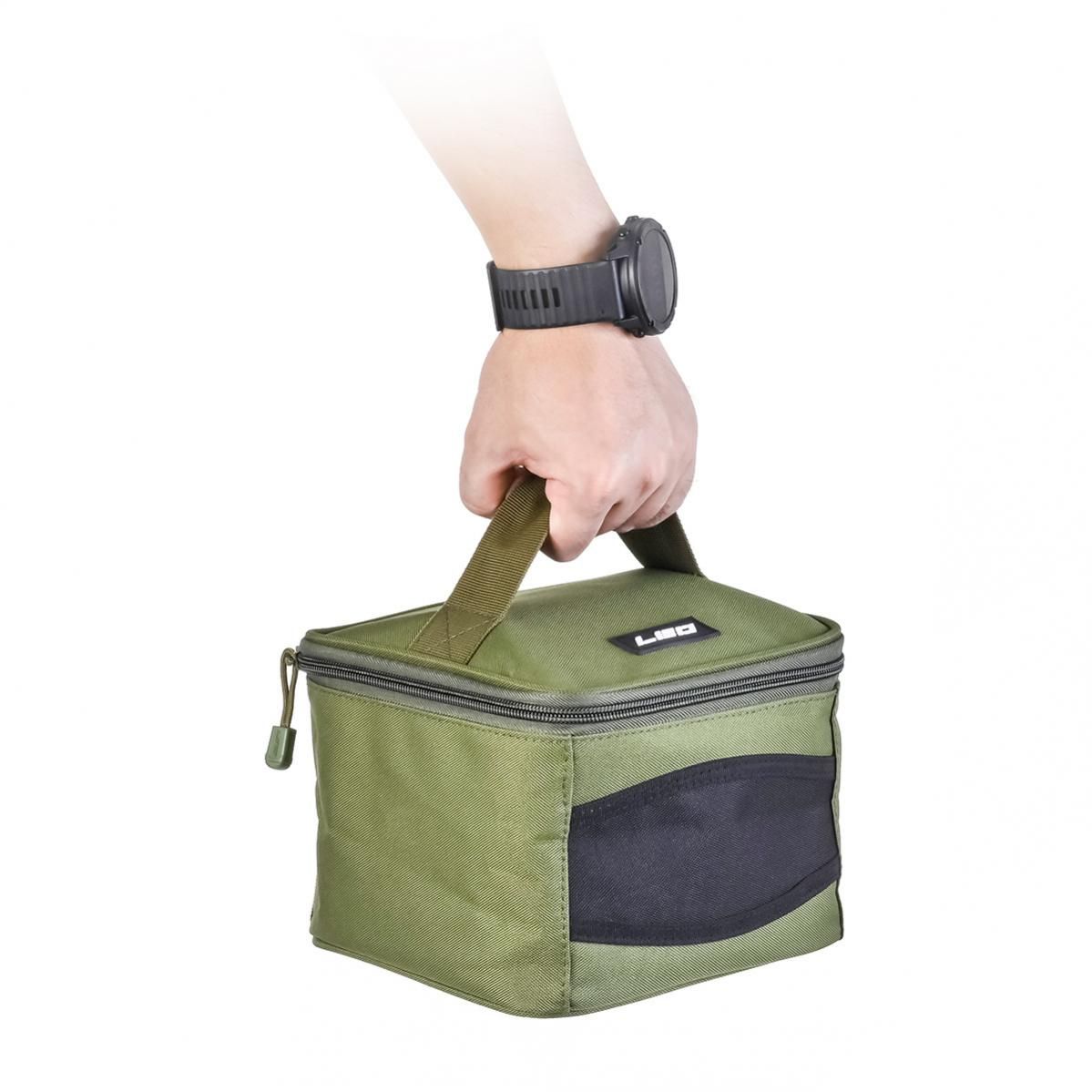 Portable Fishing Reel Bag Oxford Cloth Square Protective