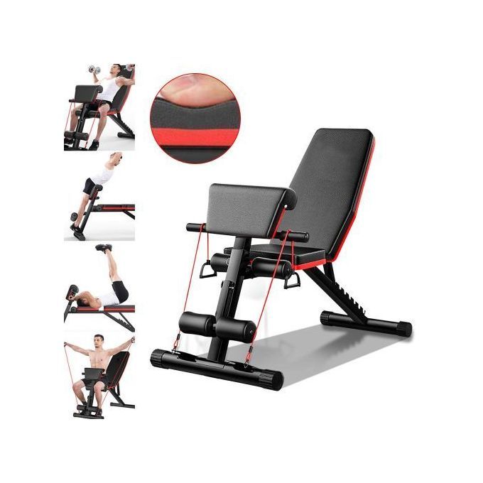 Adjustable Weight Bench Foldable Sit Up Bench 4 In 1 Multi Purpose